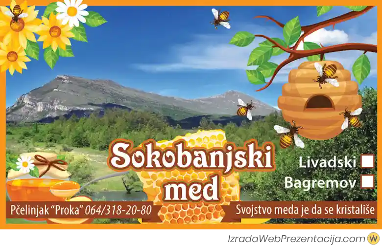 dizajn etikete za med