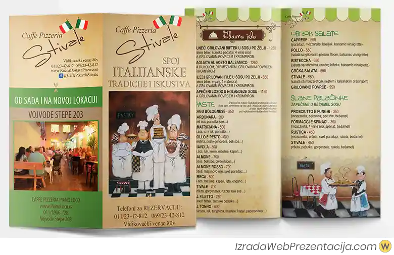 dizajn menu-ja